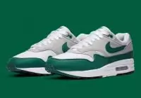 nike air max 1 flyknit leather vert gray